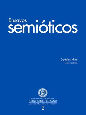 cover image of Ensayos semióticos